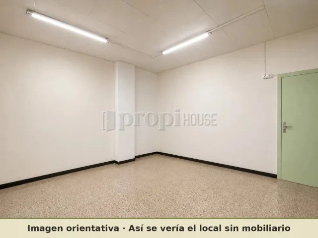 Imagen orientativa: otra vista de la zona posterior, sin mobiliario