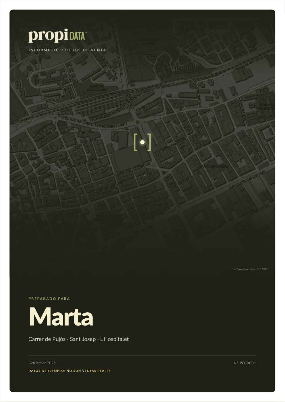 La portada