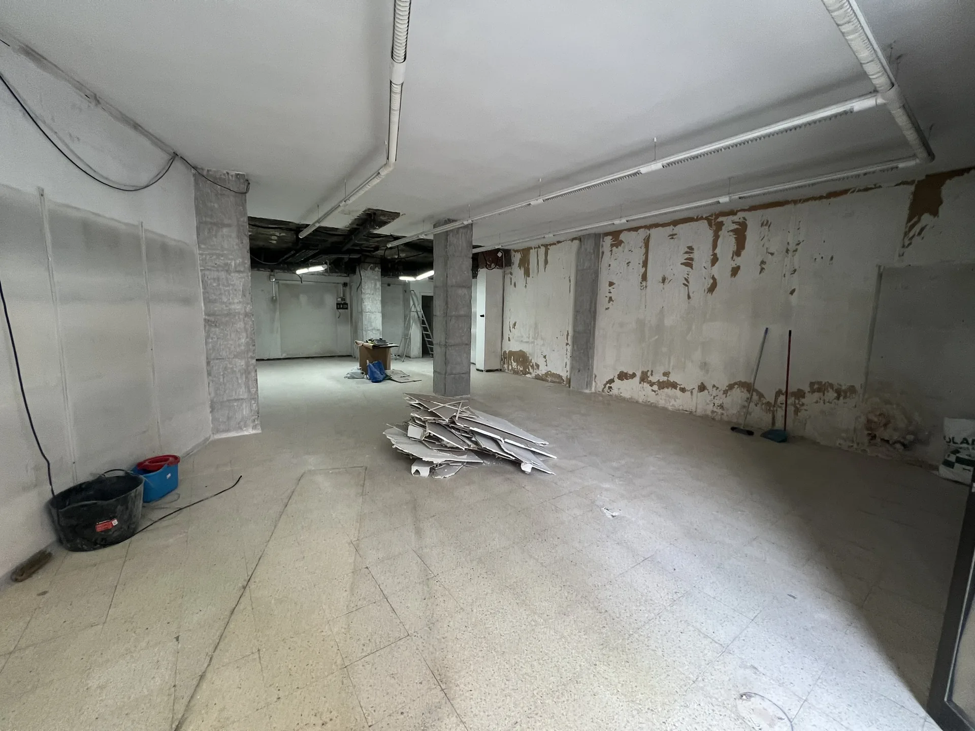 Propi House en obras — El antes, en bruto