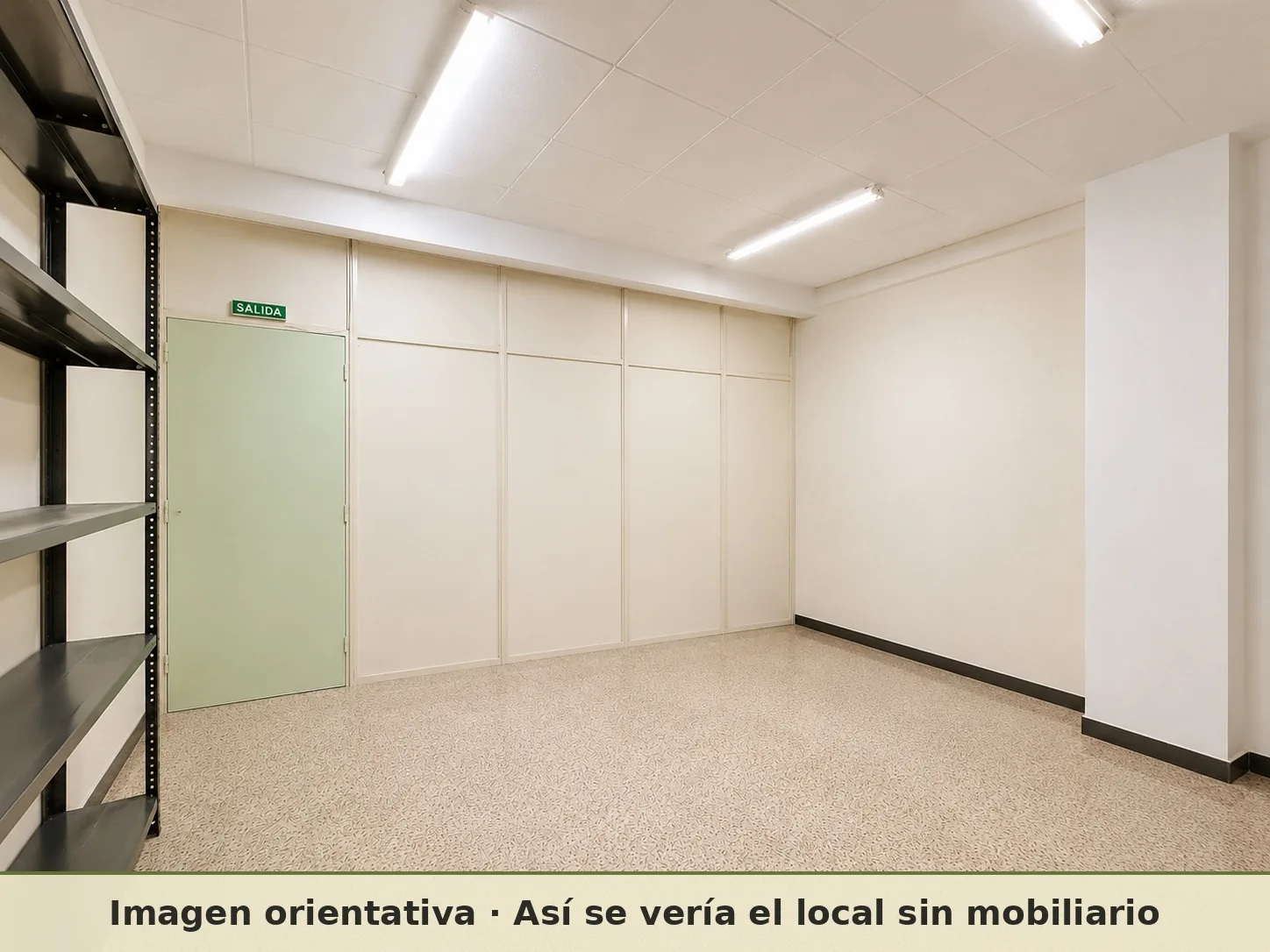 Imagen orientativa: la trastienda despejada