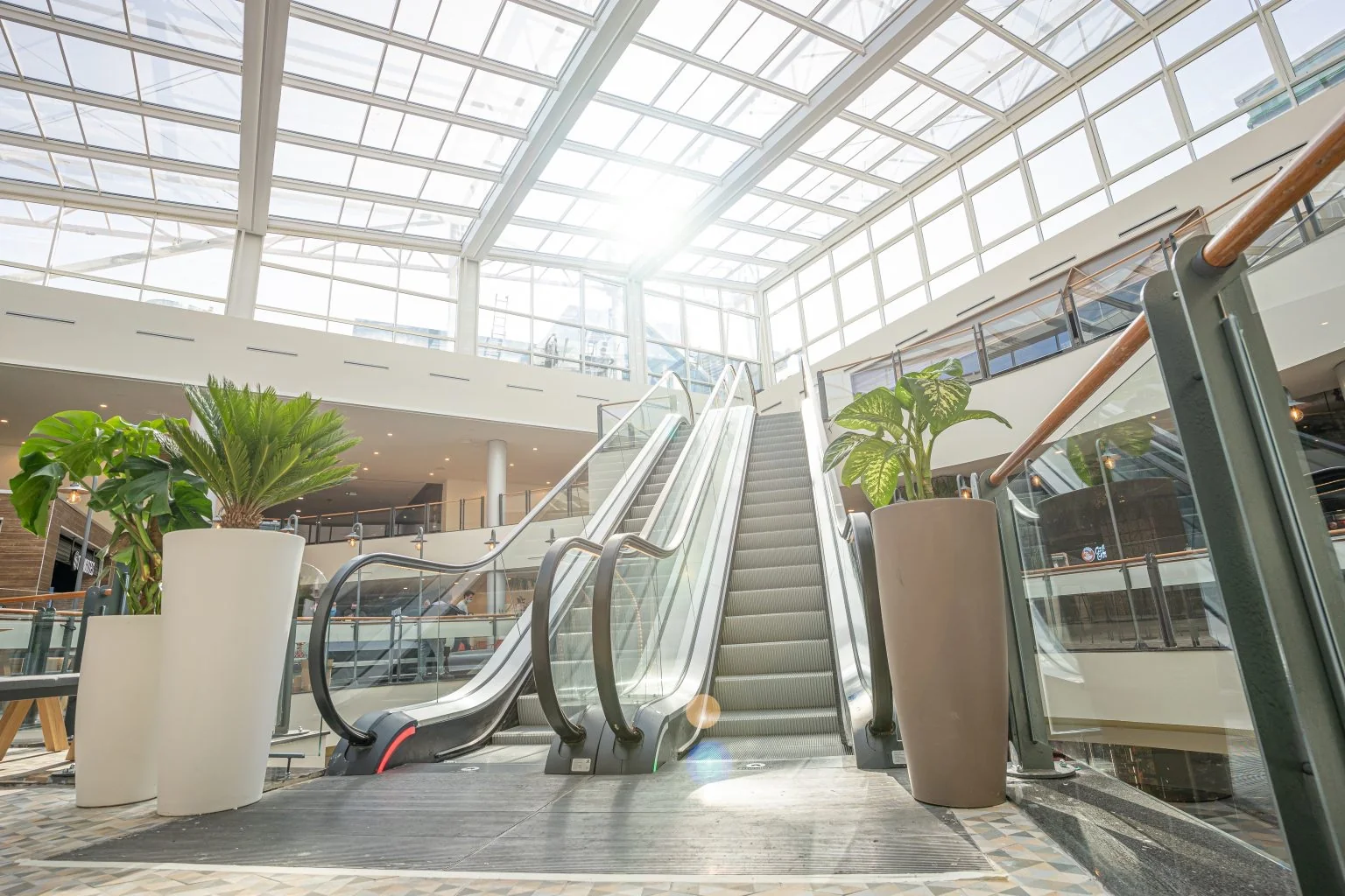 La Farga hoy, centro comercial y de vida del barrio de Sant Josep